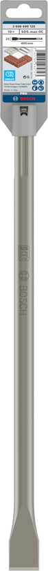 Bosch PRO SDS max-4C Flachmeißel-Set, 25 x 280 mm, 10-tlg.