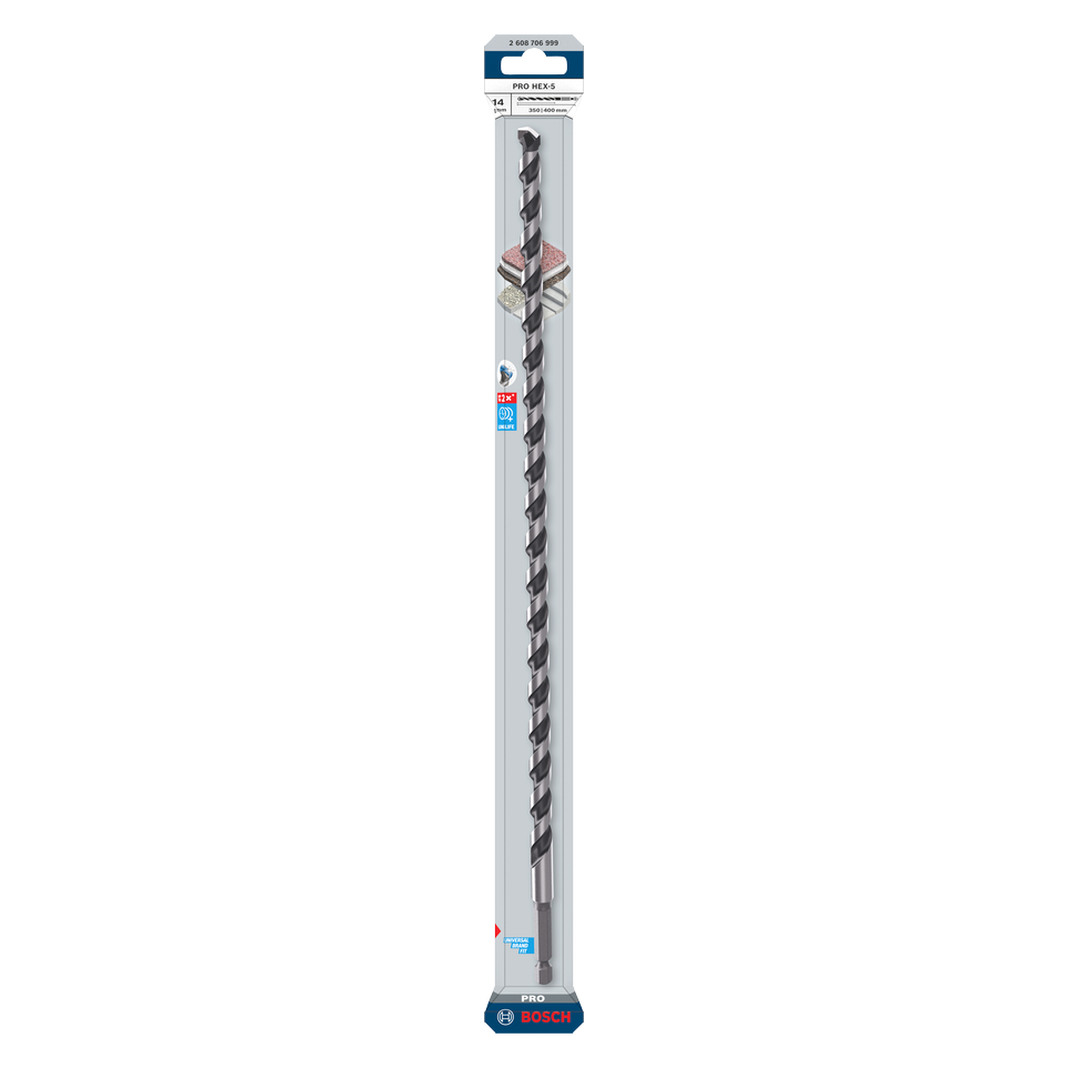 Bosch PRO HEX-5 Bohrer