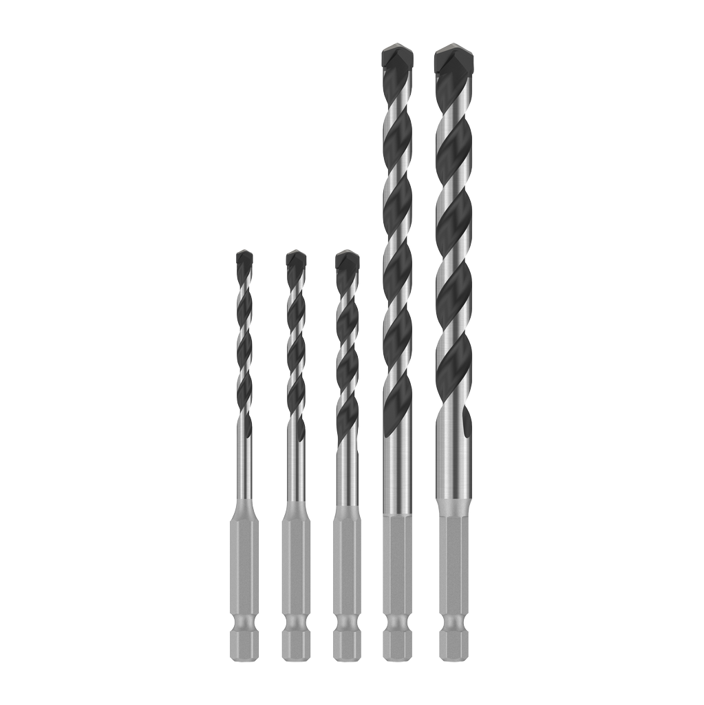 Bosch PRO HEX-5 Bohrer-Set, 4x100, 5x100, 6x100, 8x150, 10x150 mm, 5-tlg.