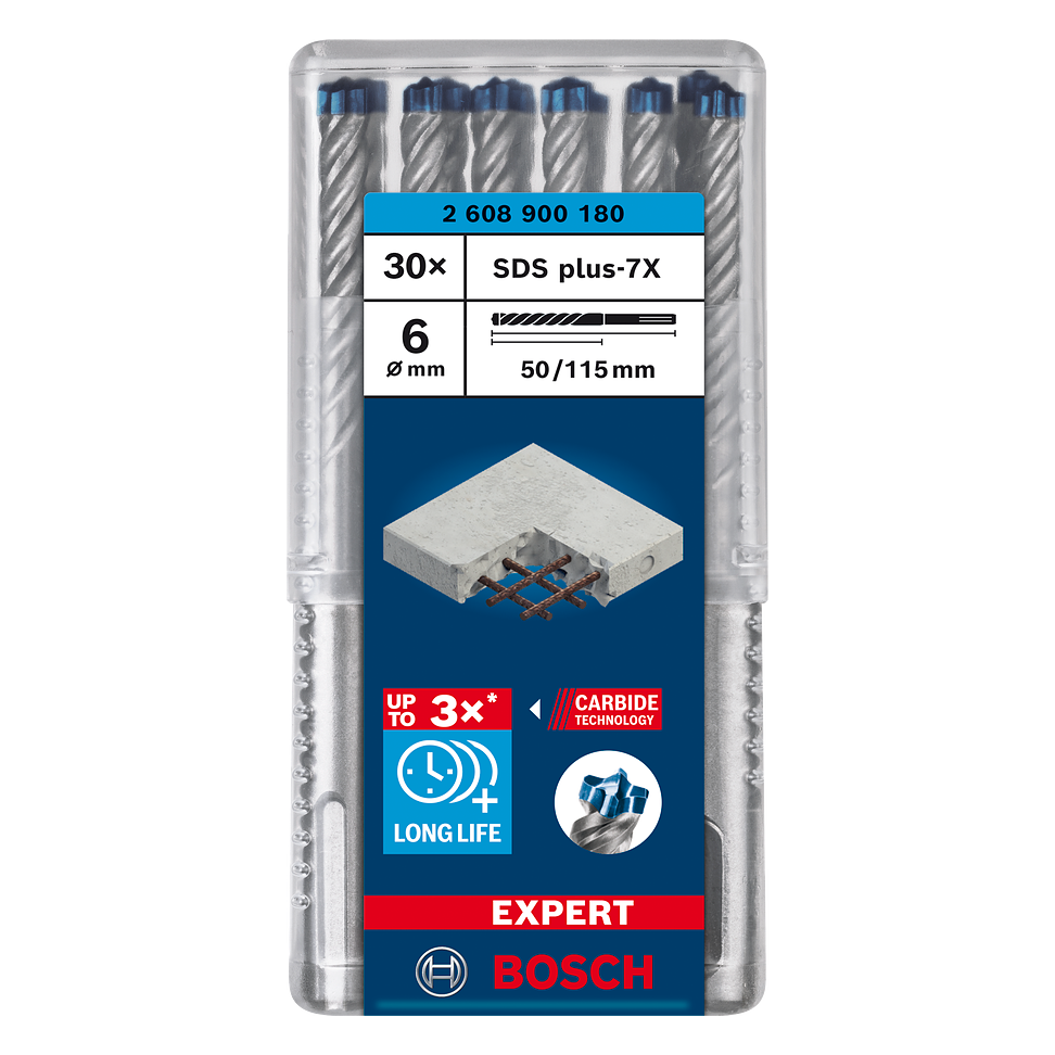 Bosch EXPERT SDS plus-7X Hammerbohrer Set 30-tlg