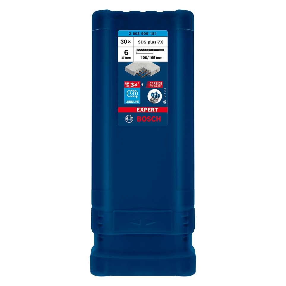 Bosch EXPERT SDS plus-7X Hammerbohrer Set 30-tlg