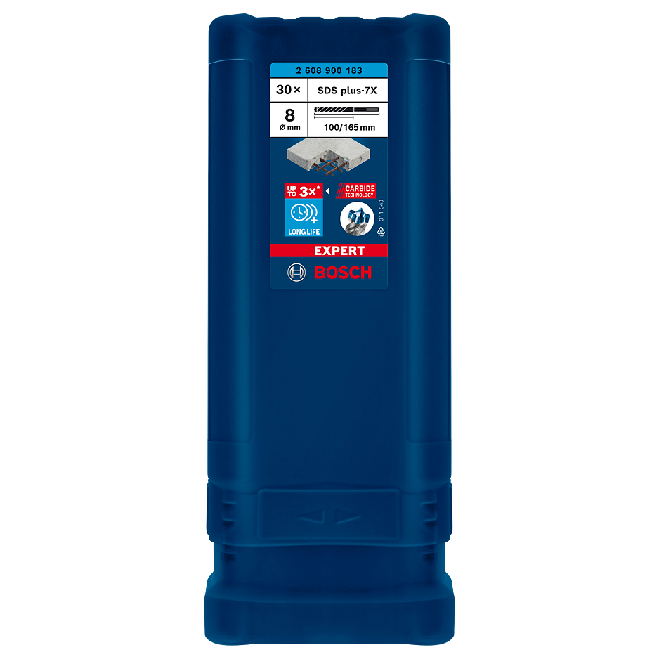 Bosch EXPERT SDS plus-7X Hammerbohrer Set 30-tlg