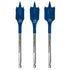 Bosch EXPERT Self Cut Speed Flachfräsbohrer-Set, 20/22/25 mm, 3-teilig