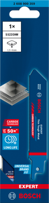 Bosch EXPERT S522EHM Thin Tough Metal Säbelsägeblatt