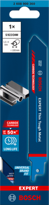 Bosch EXPERT S922EHM Thin Tough Metal Säbelsägeblatt
