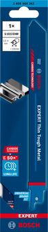 Bosch EXPERT S1022EHM Thin Tough Metal Säbelsägeblatt
