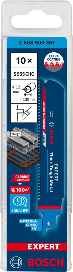 Bosch EXPERT S955CHC Thick Tough Metal Säbelsägeblatt