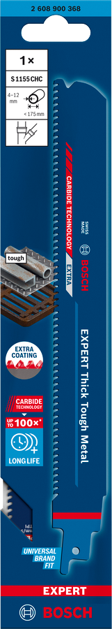 Bosch EXPERT S1155CHC Thick Tough Metal Säbelsägeblatt
