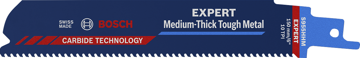 Bosch EXPERT S955HHM Medium-Thick Tough Metal Säbelsägeblatt