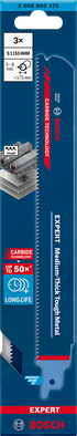 Bosch EXPERT S1155HHM Medium-Thick Tough Metal Säbelsägeblatt