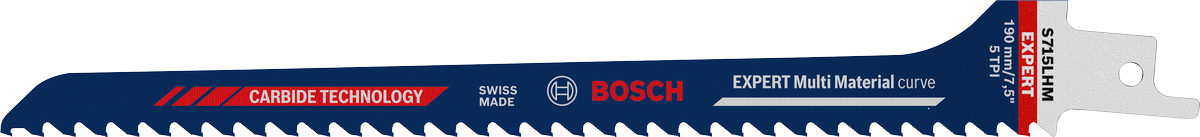 Bosch EXPERT Multi Material curve S 715 LHM Säbelsägeblatt