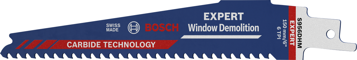 Bosch EXPERT S956DHM Window Demolition Säbelsägeblatt