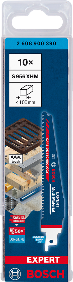 Bosch EXPERT 956XHM Multi Material Säbelsägeblatt