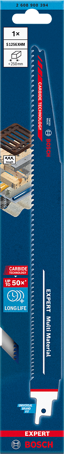 Bosch EXPERT S1256XHM Multi Material Säbelsägeblatt