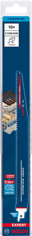 Bosch EXPERT S1256XHM Multi Material Säbelsägeblatt