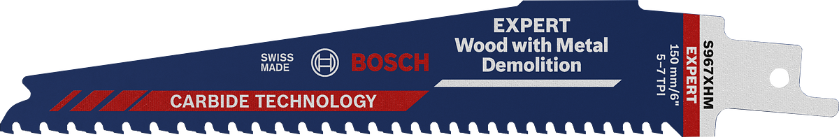 Bosch EXPERT S967XHM Wood with Metal Demolition Säbelsägeblatt
