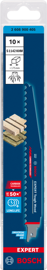 Bosch EXPERT S1142KHM Tough Wood Säbelsägeblatt