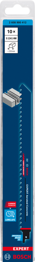 Bosch EXPERT Aerated Concrete S1241HM Säbelsägeblatt