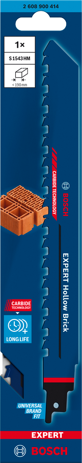 Bosch EXPERT S1543HM Hollow Brick Säbelsägeblatt