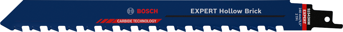Bosch EXPERT S1543HM Hollow Brick Säbelsägeblatt