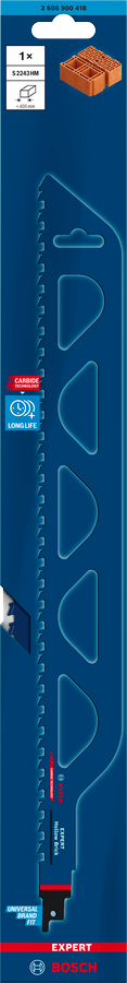 Bosch EXPERT S2243HM Hollow Brick Säbelsägeblatt