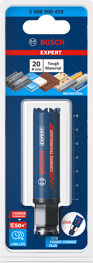 Bosch EXPERT Multi Material Lochsäge, 20x60 mm