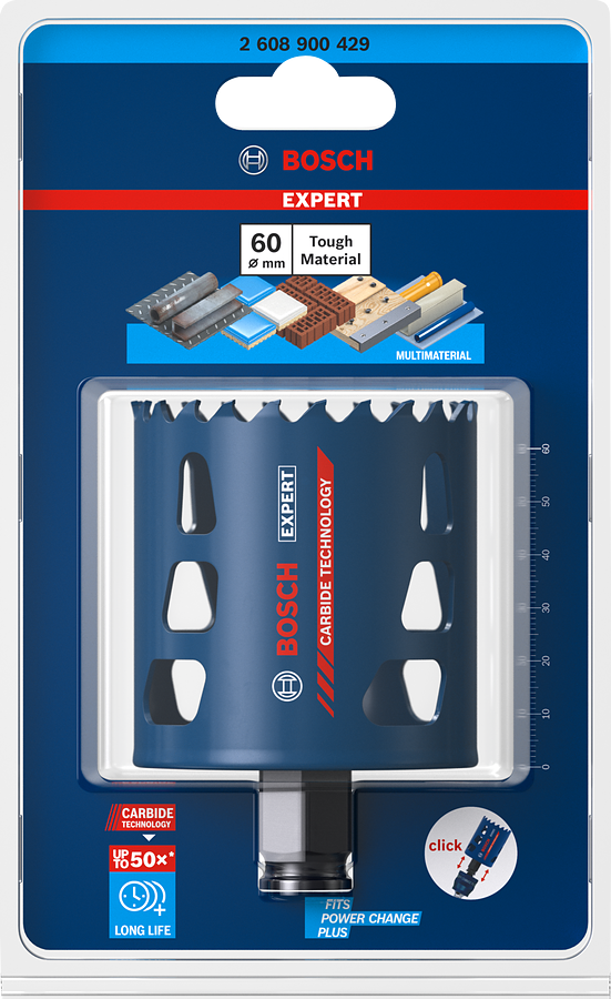 Bosch EXPERT Multi Material Lochsäge, 20x60 mm