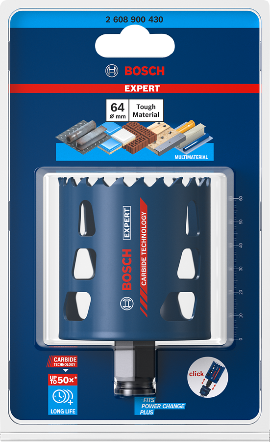 Bosch EXPERT Multi Material Lochsäge, 20x60 mm