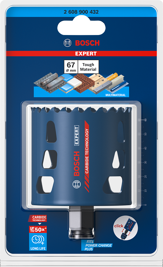 Bosch EXPERT Multi Material Lochsäge, 20x60 mm