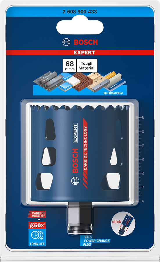 Bosch EXPERT Multi Material Lochsäge, 20x60 mm