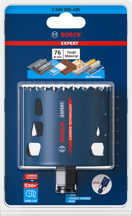 Bosch EXPERT Multi Material Lochsäge, 20x60 mm