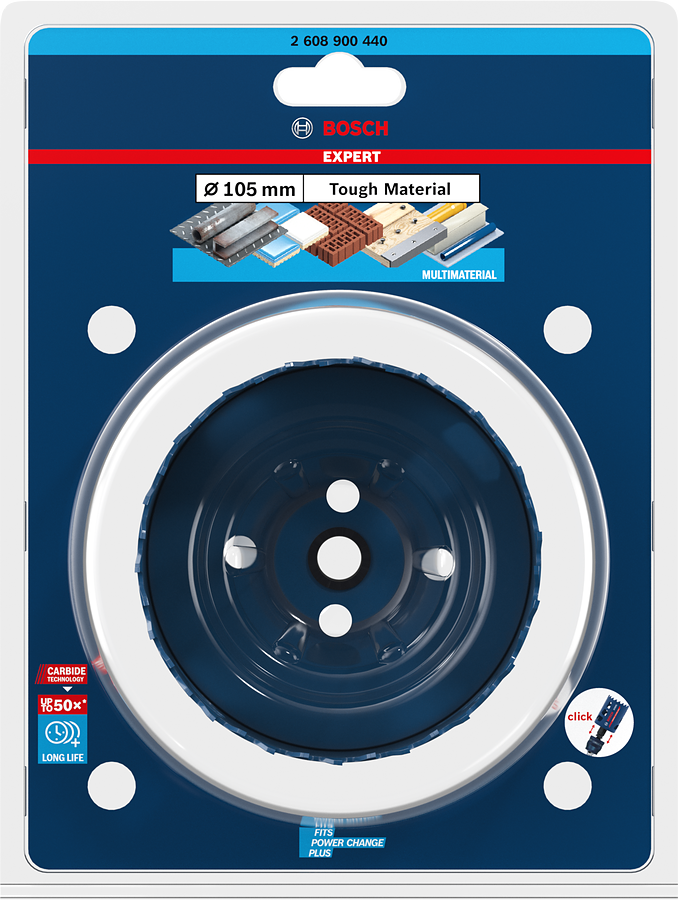 Bosch EXPERT Multi Material Lochsäge, 20x60 mm