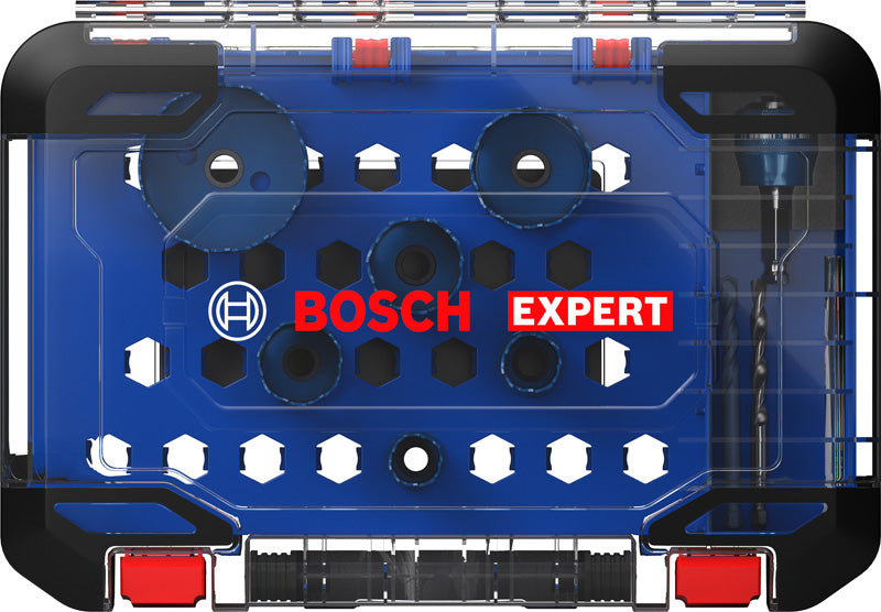 Bosch EXPERT Multi Material Lochsägen-Set, 22/25/35/51/60/68 mm, 9-tlg.