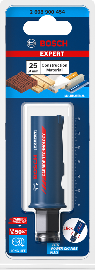 Bosch EXPERT Construction Material Lochsäge, 19x60 mm