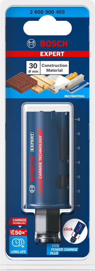 Bosch EXPERT Construction Material Lochsäge, 19x60 mm