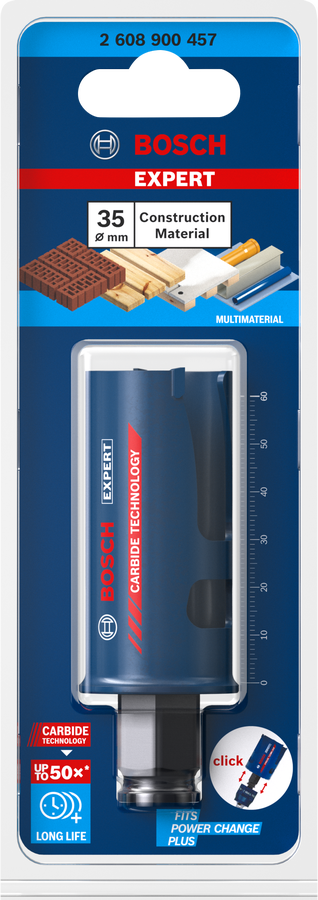 Bosch EXPERT Construction Material Lochsäge, 19x60 mm