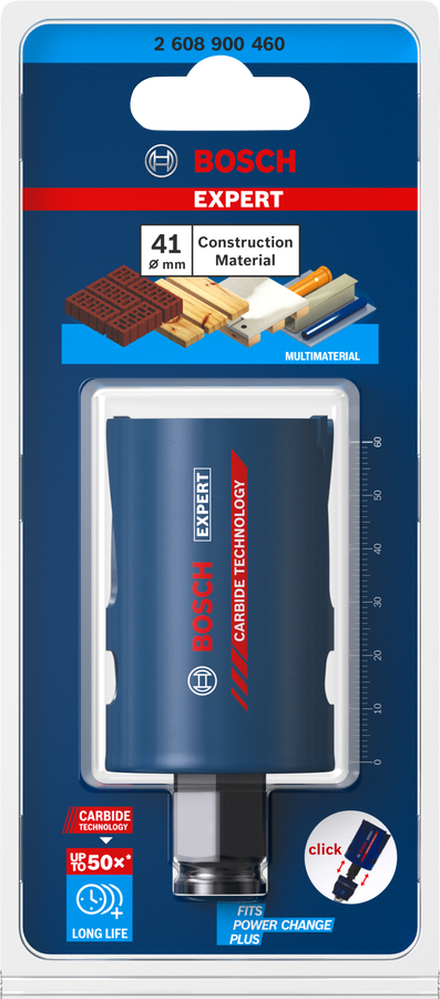 Bosch EXPERT Construction Material Lochsäge, 19x60 mm