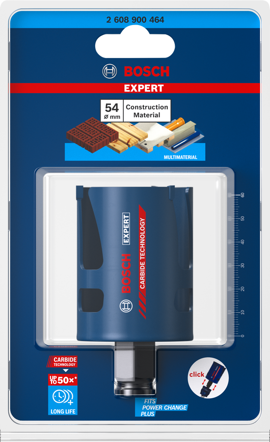 Bosch EXPERT Construction Material Lochsäge, 19x60 mm