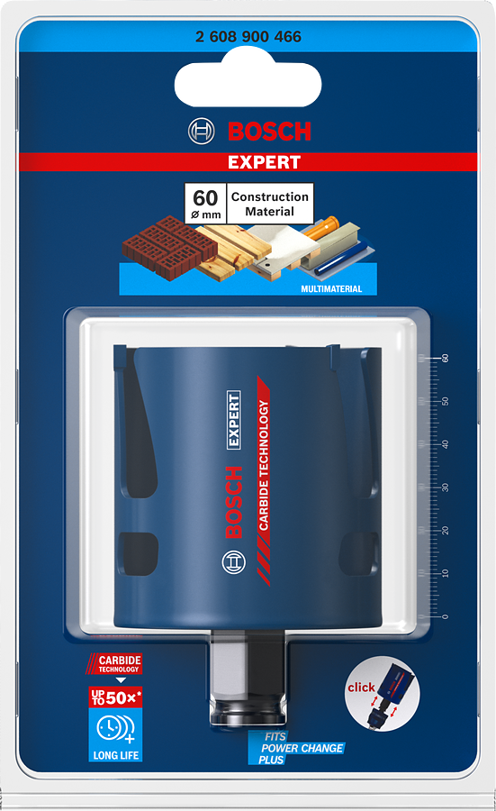 Bosch EXPERT Construction Material Lochsäge, 19x60 mm