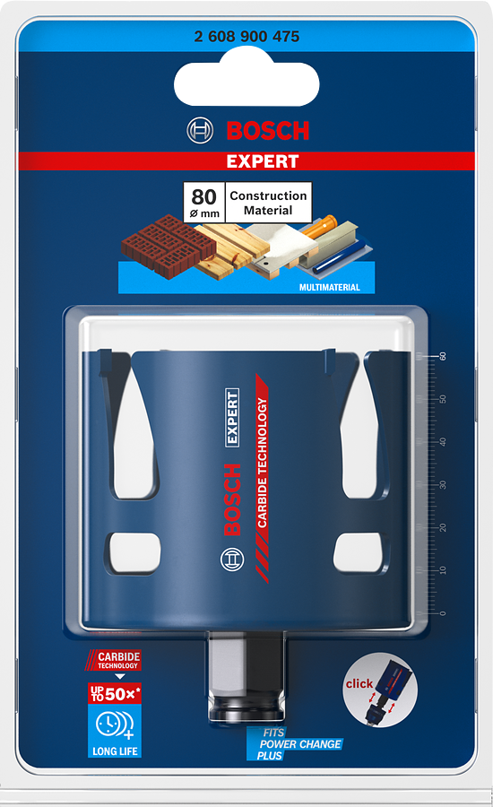 Bosch EXPERT Construction Material Lochsäge, 19x60 mm