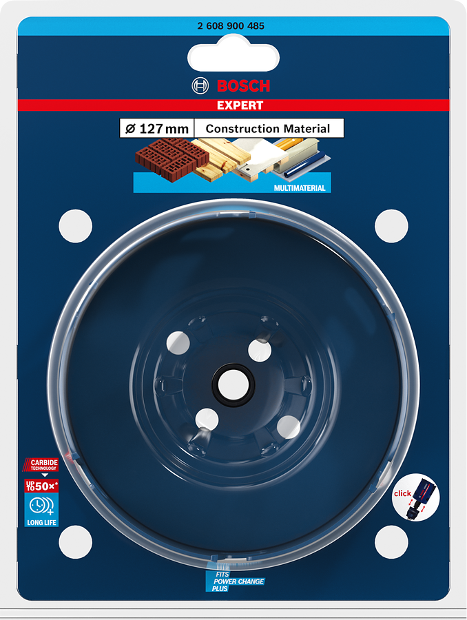 Bosch EXPERT Construction Material Lochsäge, 19x60 mm