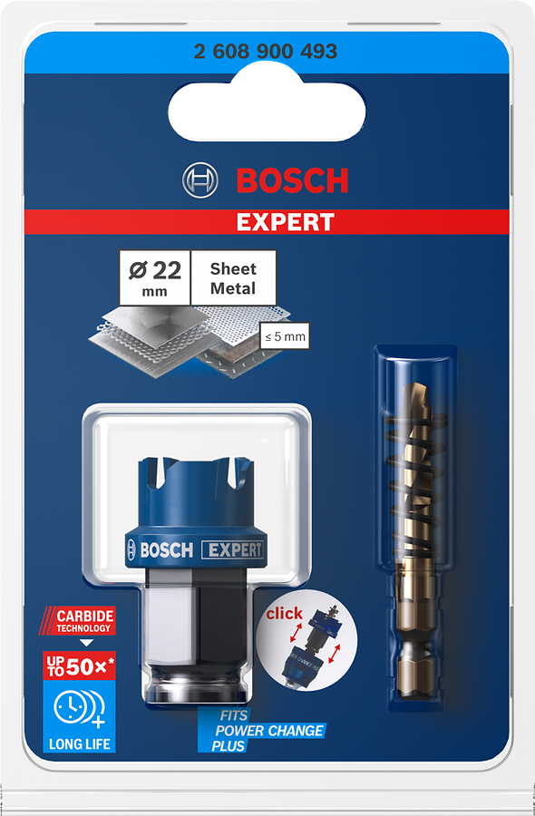 Bosch EXPERT Sheet Metal Lochsäge 20x5 mm
