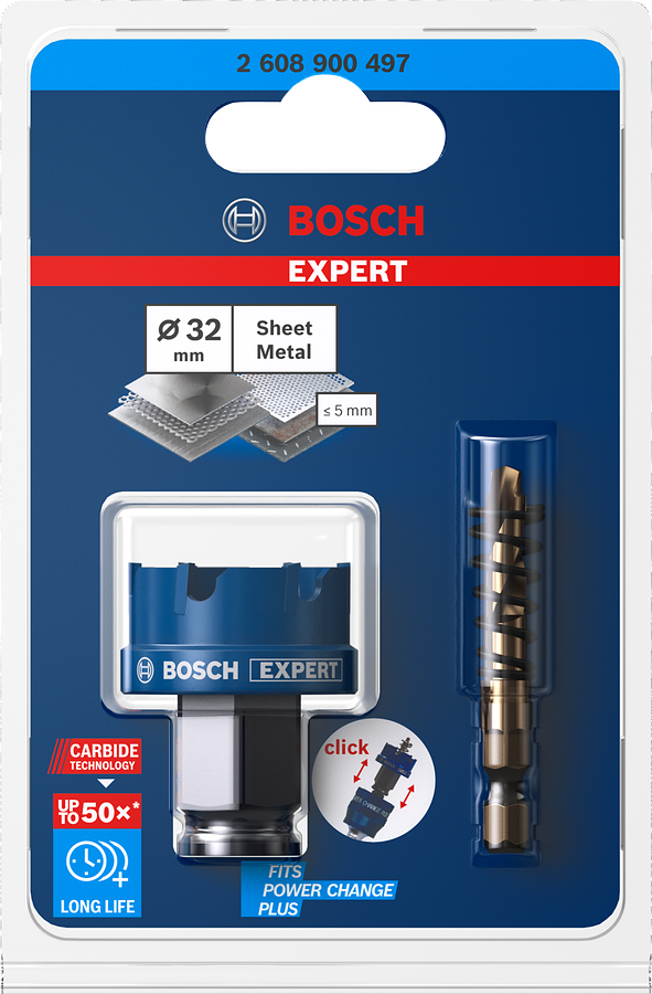 Bosch EXPERT Sheet Metal Lochsäge 20x5 mm