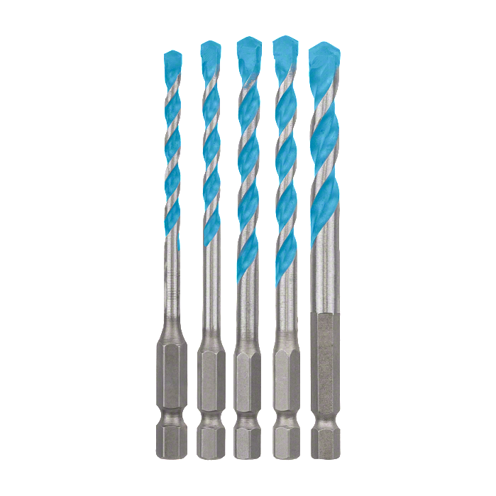 Bosch EXPERT HEX-9 Multi Construction Bohrer-Set, 4x90, 5/6/8x100 mm, 5-tlg.