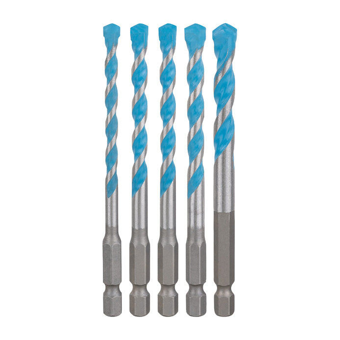 Bosch EXPERT HEX-9 Multi Construction Bohrer-Set, 5.5/6/7/8x100 mm, 5-tlg.