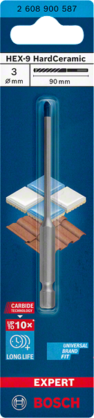 Bosch EXPERT HEX-9 Hard Ceramic Bohrer