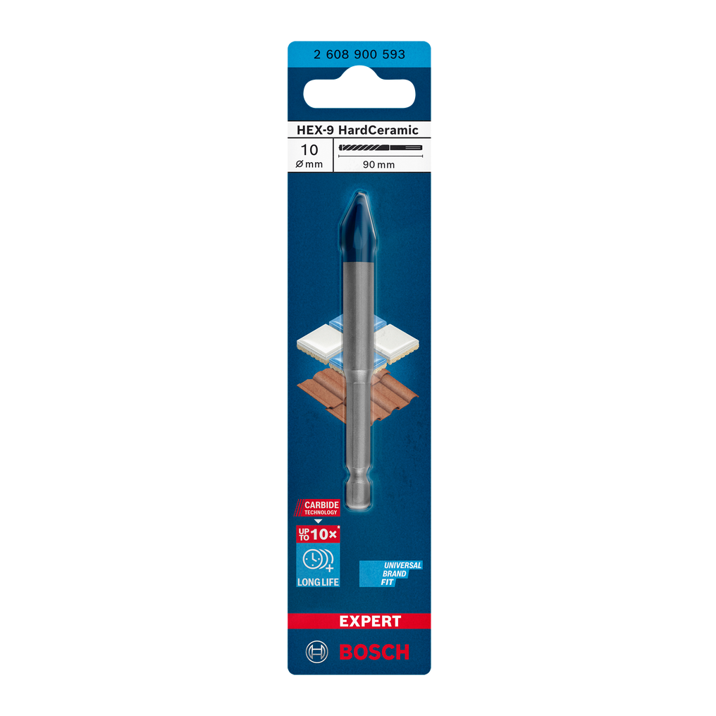 Bosch EXPERT HEX-9 Hard Ceramic Bohrer