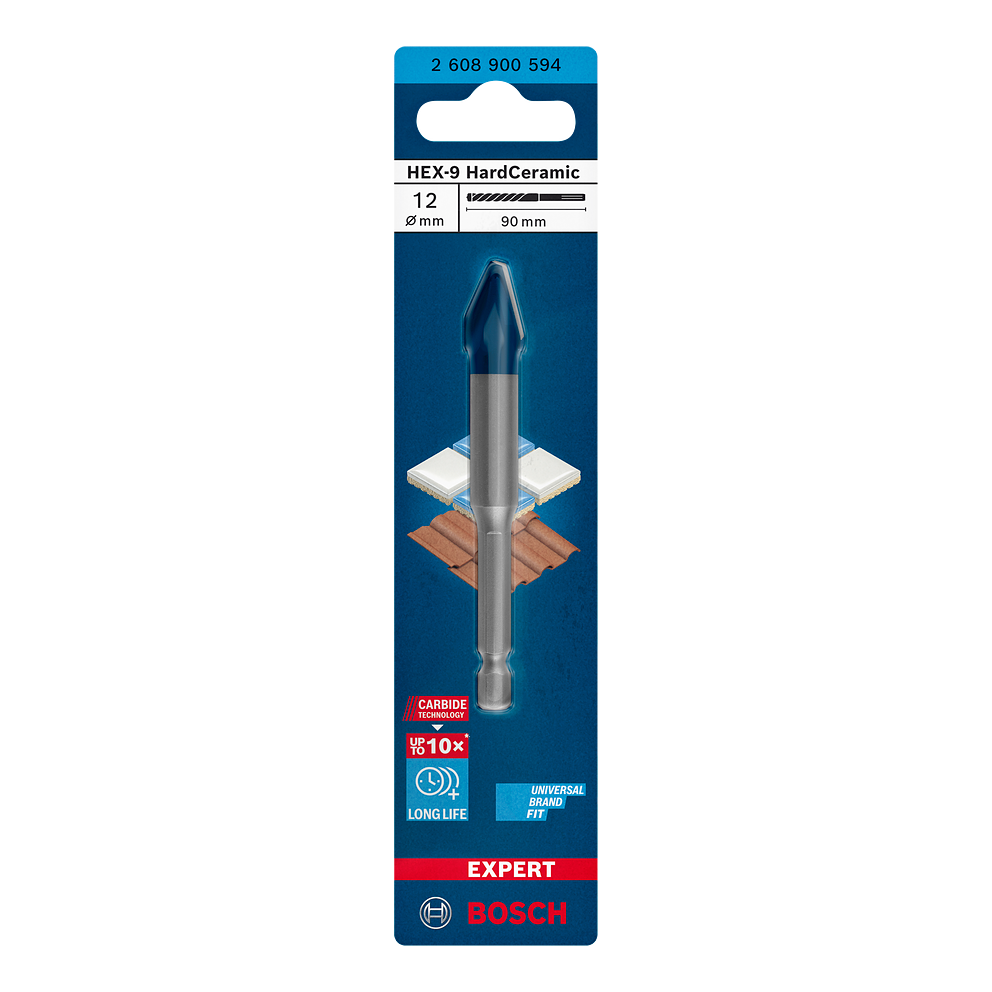 Bosch EXPERT HEX-9 Hard Ceramic Bohrer