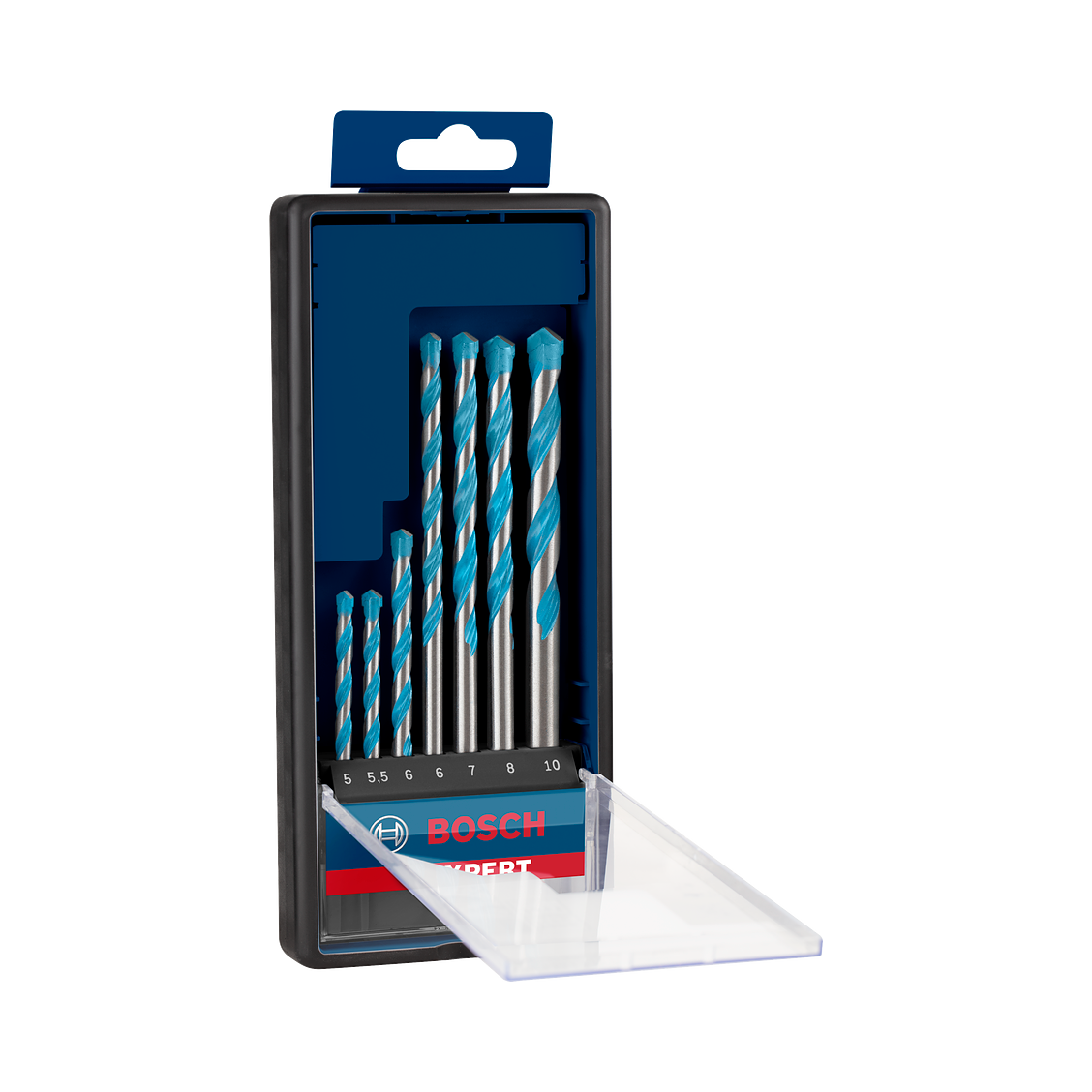 Bosch EXPERT CYL-9 Multi Construction Bohrer-Set 5x85/5,5x85/6x100/6x150/7x150/8x150/10x150 mm, 7-tlg.