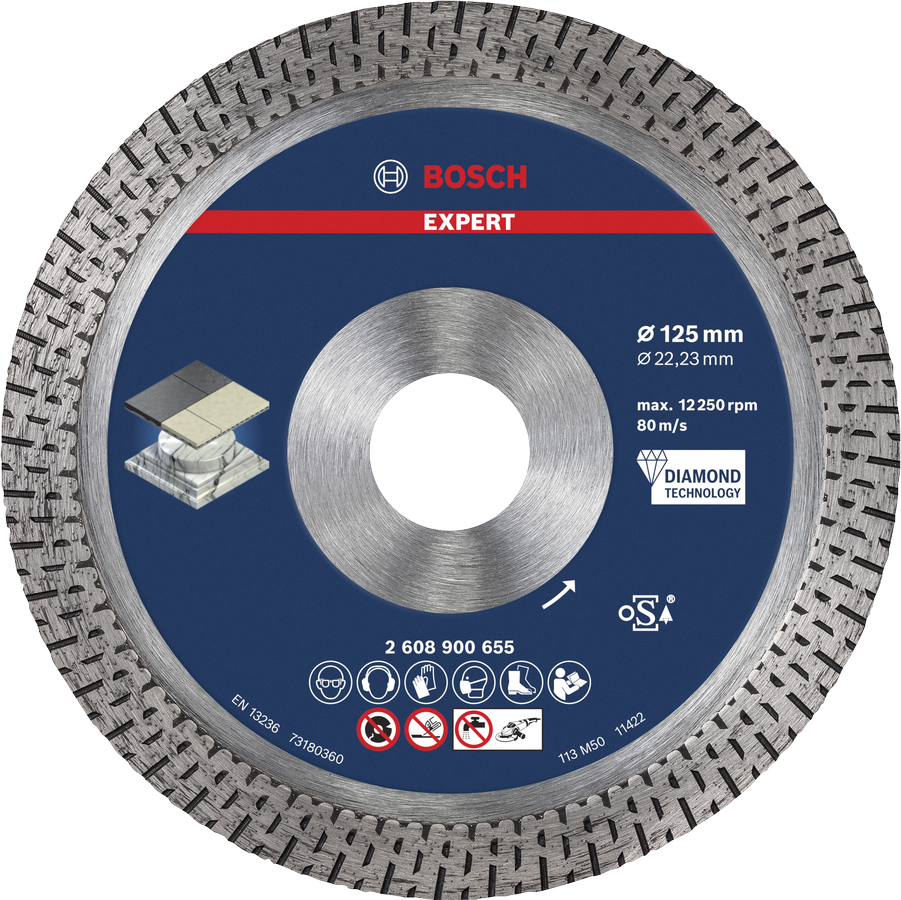 Bosch EXPERT Hard Ceramic Diamanttrennscheibe, 85x22,23 mm